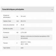 Flsd - Moteur ATEX Leroy Somer - Antidéflagrant - Puissance 0.75 à 200 kW_1