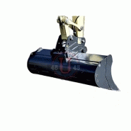 Godet curage fixe 800 mm en a/r klac c pour mini pelle entre 0,6 et 1,2t_1