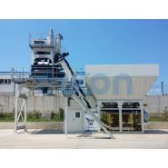 Centrale à béton avec maintenance simplifiée et faible coût d’exploitation