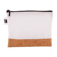 Trousse de maquillage personnalisée - polyester RPET 600D et liège naturel - impression sublimation_1