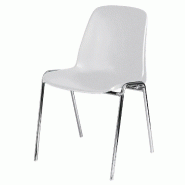 Chaise visiteur empilable et assemblable So Altamura - P25_1