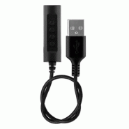 T'nB BLHSMONO casque Avec fil Arceau USB Type-A Noir_1