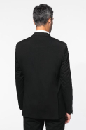 Veste homme Kariban - Réf: K6130 - 64% polyester, 34% viscose, 2% élasthanne_1