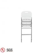 ZL-D55 - Chaise pliante en résine HDPE - Office Star - Zhejiang Huzoli Metal Products Co., Ltd - cadre en acier peint, usage intérieur/extérieur_1