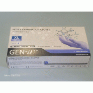 Boite de 100 Gants taille XL nitrile SMART GLOVE Gen-x_1
