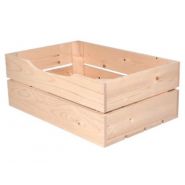 BS2-Pi54 - Caisses en bois Simply A Box - L36 x H20 x P54 cm - Fabrication française, bois brut ou 6 coloris de lasure_1