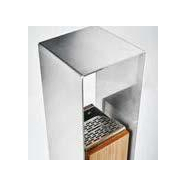 Cendrier Lotan 900 Mégots Inox 304 ou 316 L Compact HPL_1