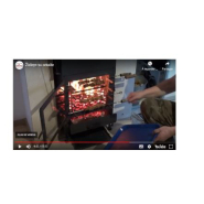 Trakai - Poêle à bois avec four et rôtissoire intégré - Marque La Compagnie du Chauffage_1