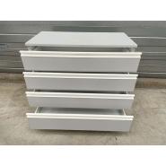 Meuble sous paillasse d'occasion de laboratoire avec 4 tiroirs - p21091206_1