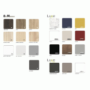 Banque d'accueil d'angle Avant - Ofitres - 169, Droite, Chêne, Non_1