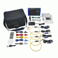 HI-PQ3100 - Analyseur-enregistreur de qualité d'énergie triphasé 4 fils, conforme CEI 61000-4-30 Classe S, mesure jusqu'à 6000 A AC_1