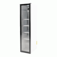 Armoire à boissons compacte - Slimline Série G - front noir - Polar - CS586_1