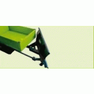 Mini dumper à chenilles - Moteur OHV thermique - Charge utile 500 kg - Marque ZIPPER_1