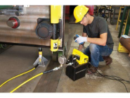 PEJ1401B - Pompe hydraulique électrique immergée - 115V - Deux vitesses - Distributeur manuel 4/3 - Pour vérins double effet_1