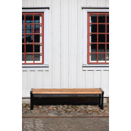 Banc public Gripsholm réf 8037162 - Brun/Noir - Free Standing - Hags_1