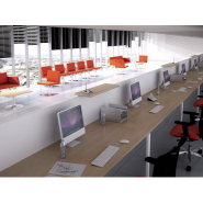 Banque d'accueil moderne et lumineuse - IMAGE avec personnalisation et design contemporain_1