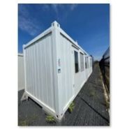 Bureau modulaire Batimodule® 30 pieds - Dimensions 9,12m x 2,43m x 2,59m - Isolation, électricité et équipements inclus_1