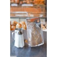 Perfekt - porte-brochure en polystyrène clair - formats A4, A5 ou 1/3 A4 - VKF Renzel_1