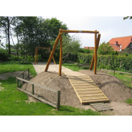 Plateforme de tyrolienne en robinier pour enfants de 5 à 12 ans - Hags VESPY - Réf 8045581_1