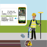 Solutions de détection et géoréférencement pour cartographie en classe A des réseaux secs et humides - GNSS centimétrique_1