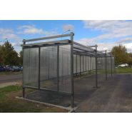 Abri fumeurs - solide et fonctionnel avec options personnalisables et matériaux de qualité_1