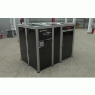 Cabine de soudage laser classe 4 - 3x2m avec porte à charnière_1