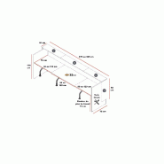 Banque d'accueil Ega - Design et fonctionnelle - Noir, 275, Non, noyer-MN02_1