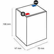 Batterie Exide Powerfit S306 /4 S 6V 4.5Ah_1