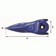 Dents de godet FK1 PE - Fastkey - Références FK1 PE - Poids 0.99 kg - Dimensions 165x62x7x7x42 mm_1