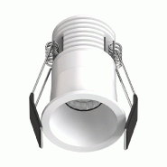 LYRA Mini Spot encastré blanc 5W, CCT 2700-3000-4000K, 350-400Lm, dimmable, basse luminance - S0210490D - SOLUM_1