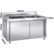 Plonge batterie 200x70cm sur meuble_1