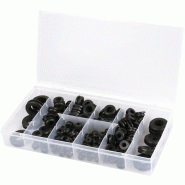 SYNCHRO - Passe-câbles souples assortis (x180) en boîte - 643546 - Idéal pour le câblage électrique automobile_1