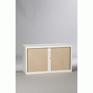 Armoire métallique à rideau PVC ABR610 - 690 x 1000 x 440 - robuste et silencieuse_1