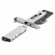 Adaptateur SSD M.2 NVMe vers PCIe x4 avec Plateau Amovible pour Slot d'Extension PCI Express, Carte_1