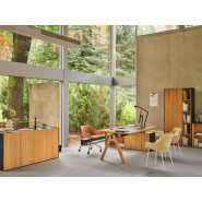 Armoire étagère V22M pour bureaux, direction et salles de conférence - Conforme aux normes PN-EN 527-2:2017-02 et PN-EN 14073-2:2006_1