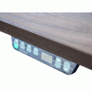 Bureau de Direction Mito réglable en hauteur - MDD - 219, Gauche, Sycomore foncé_1