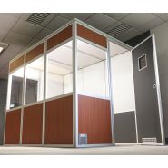 Cabine acoustique, insonorisée, de traduction ultra-légère Polytcab® 2100 - 3100 (2025)_1