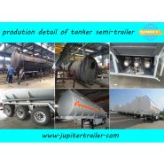 Fuel tanker semi-remorque - citerne 40 000 L - 3 essieux avec serpentin en acier pour chauffage vapeur - Xiamen Sunsky Trailer Co., Ltd_1
