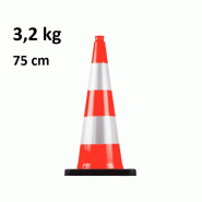 Cône de chantier 75 cm_1