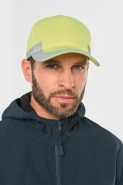 Casquette fluorescente - 5 panneaux - Réf: WKP123 - 100% polyester - Fermeture réglable_1
