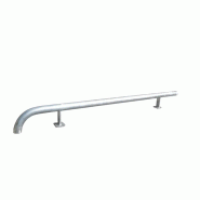 Chasse roues 1 courbe Ø 60 mm en acier sur platines_1
