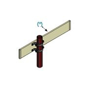 Panneau signalétique - Profil aluminium 40 mm ou lattes aluminium - Gamme JADE_1