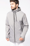 Veste à capuche unisexe avec doublure en micropolaire - Kariban - Réf: K6153_1