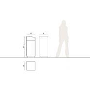 Poubelle publique 003424 - Boston - Komserwis - capacité 70 L - design Aneta Bolisęga_1