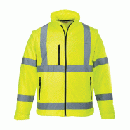 Blouson HiVis Softshell (3 couches) - Orange / S_1