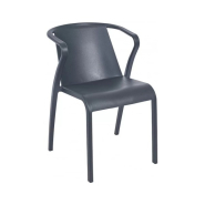 Fauteuil en résine FADO - Stamp - Empilable, usage intérieur/extérieur, recyclable et anti-UV_1