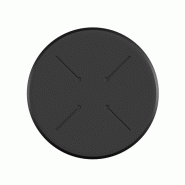 HPL Plateau de table Rond Ø 70 cm Noir_1
