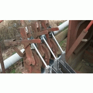 Équipement amovible de ballastière avec régulation de la quantité de ballast