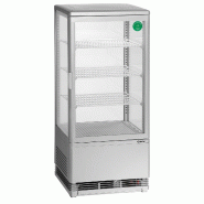 Mini vitrine réfrigérée 78L, argent 700778G Bartscher_1