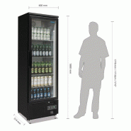 Armoire à boissons vertical positif une porte Série G GJ447 Polar_1